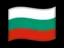 The flag of Bulgaria