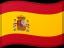 The flag of Spain