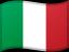 The flag of Italy