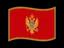 The flag of Montenegro