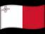 The flag of Malta