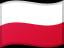 The flag of Poland