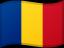 The flag of Romania