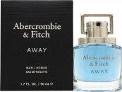 Abercrombie & Fitch Away Man Eau de Toilette 50ml Sprej on Productcaster.