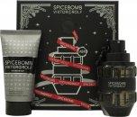 Viktor & Rolf Spicebomb Christmas Gift Set 50ml EDT + 50ml Shaving Cream on Productcaster.