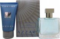 Azzaro Chrome Gavesæt 30ml EDT + 50ml Shower Gel on Productcaster.