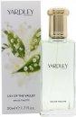 Yardley Lily of the Valley Eau de Toilette 50ml Spray on Productcaster.