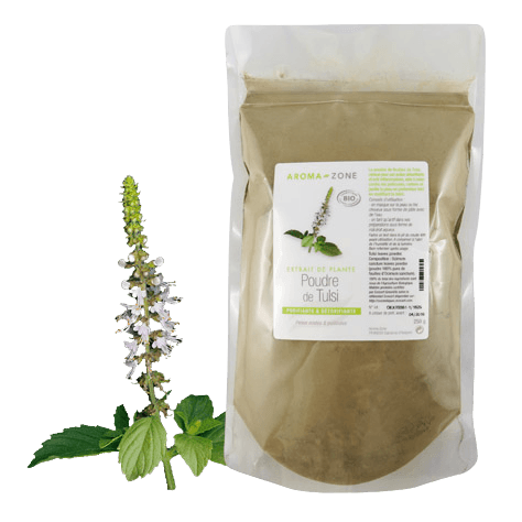 Polvere di tulsi bio | 250 g | Aroma Zone on Productcaster.