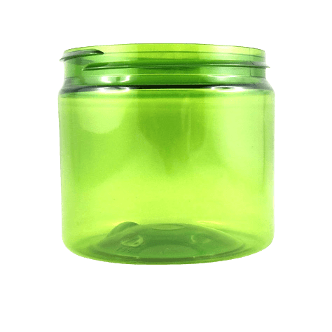 Vasetto in pet riciclato verde basic 200 ml - senza tappo | Aroma Zone on Productcaster.