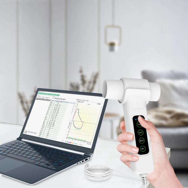 CONTEC Digital SPM-D Handheld Spirometer Digital Checking Lung Conditions+PC Software on Productcaster.