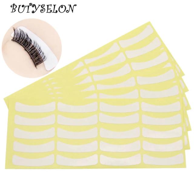 100 pairs Eyelash Extension paper Patches grafting lash Under Eye Pad Tips Sticker Natural Eyelashes Makeup Paper Adhesive Tape on Productcaster.