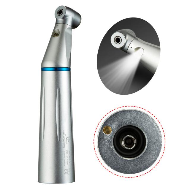 Hot sale! YABANGBANG LED E-generator Dental Low Speed Contra Angle Handpiece Push Button Chuck Inner water spray free shipping on Productcaster.