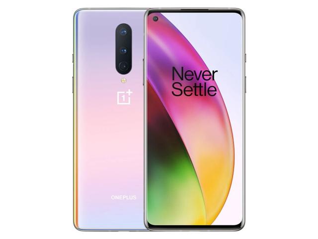 New Global ROM OnePlus 8 5G Mobile Phone 6.55" 90Hz Fluid AMOLED 8GB RAM 128GB ROM Snapdragon 865 Octa Core NFC Telephone on Productcaster.