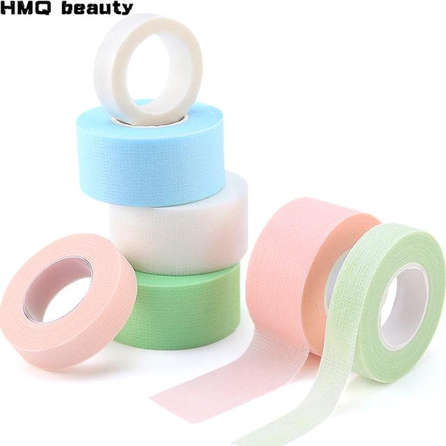 2Rolls Eyelashes Extension Tape Anti-allergy Breathable Micropore breathable easy to tear Eye Lashes Grafting Tools on Productcaster.