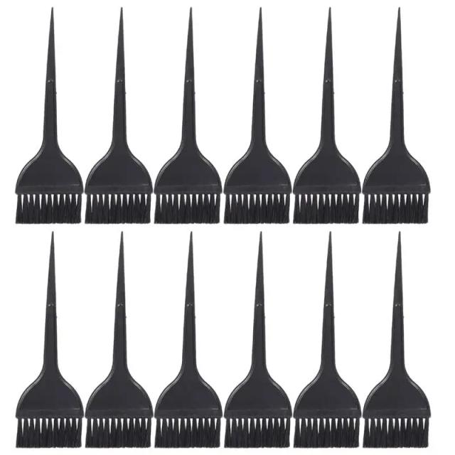 12pcs Long Handle Hair Dye Brushes Hair Coloring Brushes Dyeing Brushes Hair Tint Applicator US Local Delivery on Productcaster.