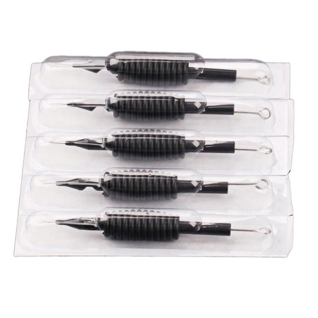 Disposable Sterile Tattoo Nozzle Needle Tips 19MM Tube Grip 1/3/4/5/7/8/9/10/11/12/13/15 RL For Tattoo Gun Machine Supplies on Productcaster.