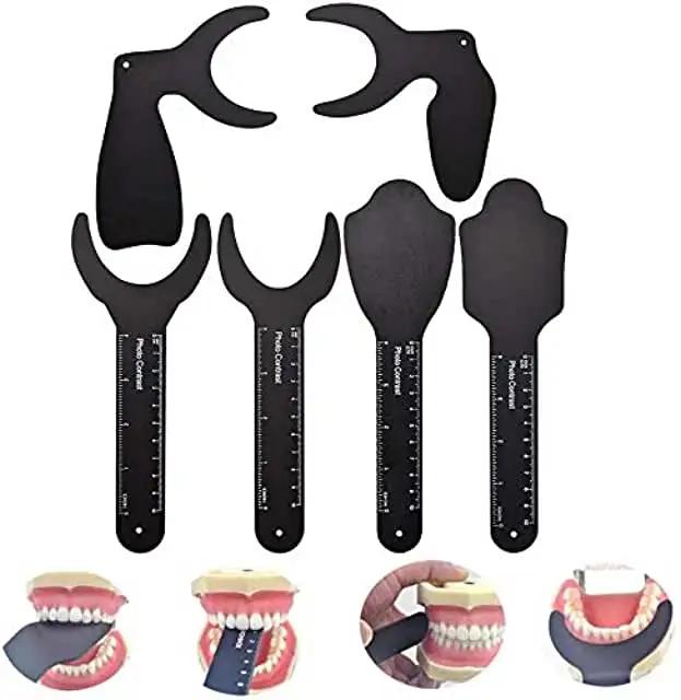 Autoclavable Dental Photo Contrast Black Background Board Dental Contrast Intraoral Photographic Mirror Dental Tools on Productcaster.