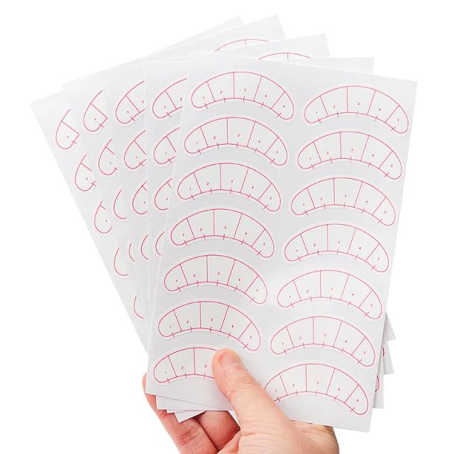 70 Pairs Eye Sticker Eyelashes Extension Grafted Eyelash Eye Pads Paper Patches Wraps Practice Patches Women Make up Tools on Productcaster.