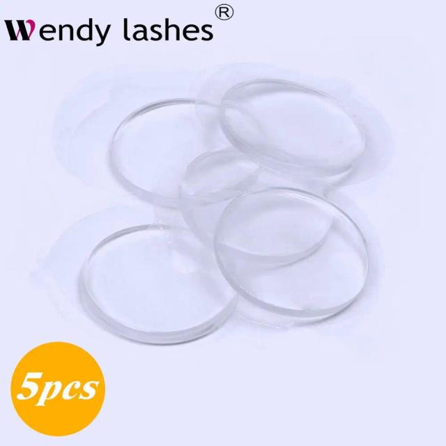 Silica Gel Pads Eyelash Extensions Supplies Washable Easy Fan Lash Pad Beginner Make Fans Tools With Glue Eyelash Stand Reusable on Productcaster.