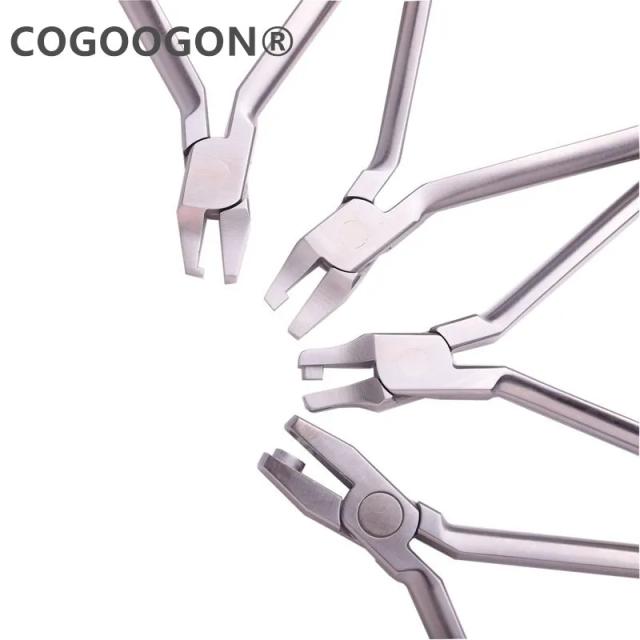 1Set/4pcs Dental Orthodontic Aligner Pliers Thermal Forming Invisable Brace Vertical /Horizontal Level/Tear Drop/Hole Punch on Productcaster.