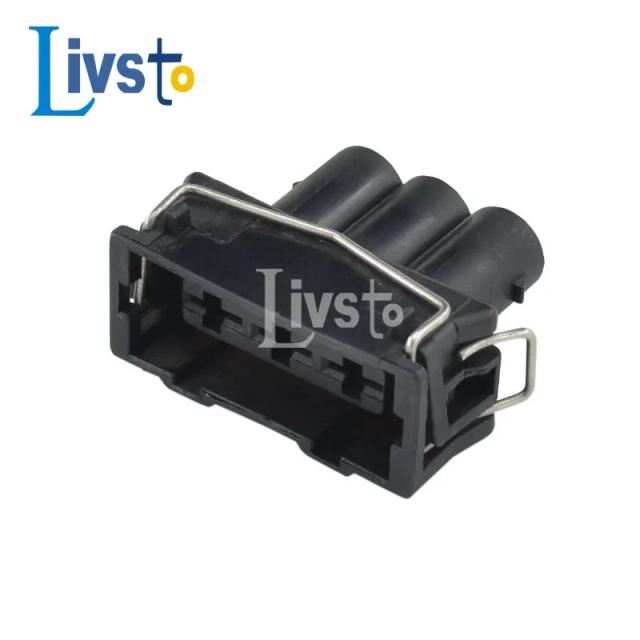 5 Set 3 Pin 6.3mm Automotive Waterproof Sealed Wire Connectors Female Socket For Cars DJ70323-6.3-21 on Productcaster.