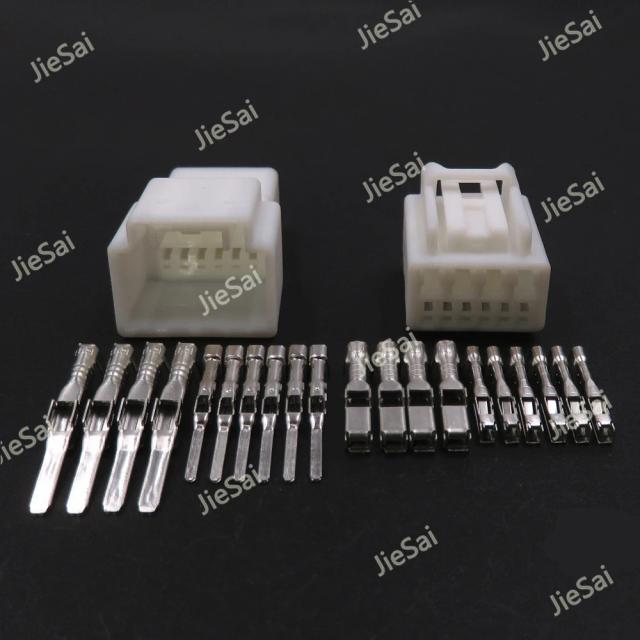 10 Pin Car Male Plug Female Socket 1.2 2.2 Series Composite Connector 7283-1556 Auto Lifter Motor Cable Harness Adapter on Productcaster.