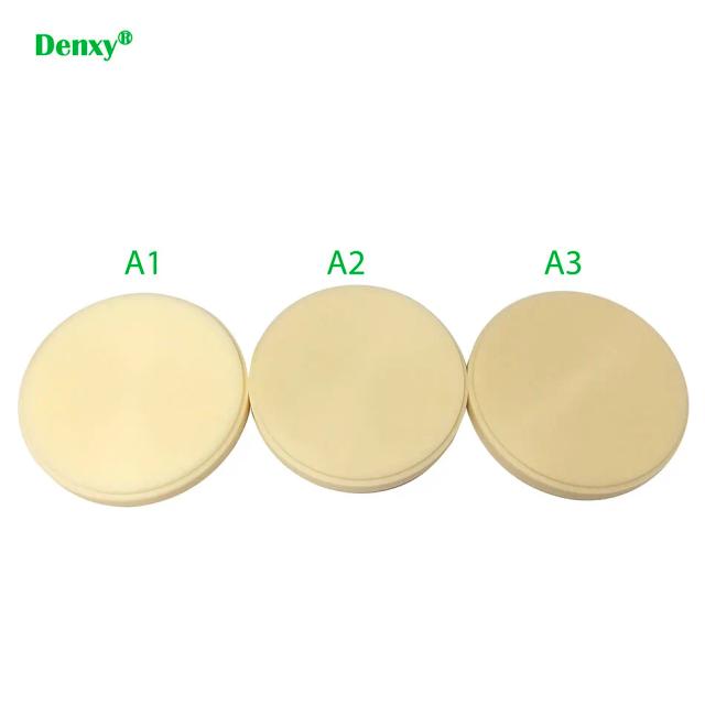 Denxy 5pcs Dental PMMA Blocks Pmma milling discs Dental Material lab for Make Temporary Bridge Dental Restorations Resin block on Productcaster.