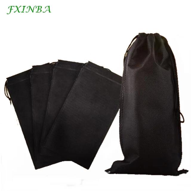 FXINBA 3/5Pcs Black Non-woven Drawstring Storage Bag For Adult Sex Toys Accessories Pouch Case Organizer 31*16cm on Productcaster.