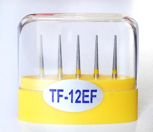 100pcs Dental Diamond burs FG bur TF-12EF on Productcaster.