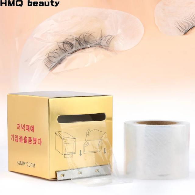 Eyelash Remover Clear Plastic Wrap Eye Use Preservative Film Professional False Eyelashes Extension Permanent Makeup Tool on Productcaster.