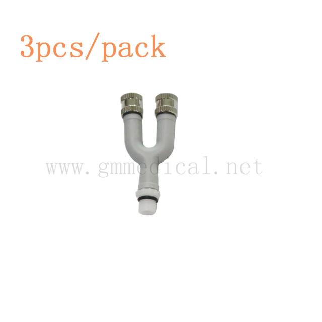 2-hose for double-hose reusable NIBP cuff and soft single-patient disposable cuff . with threaded style connector . on Productcaster.