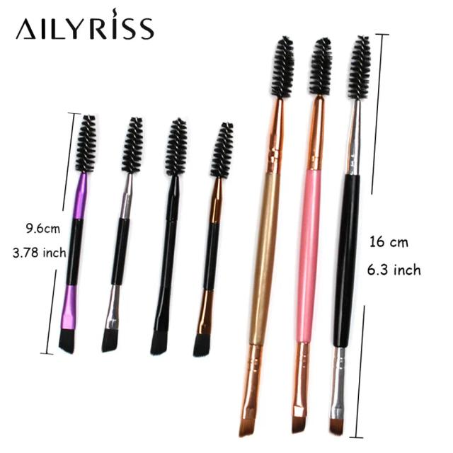 Eyelash Eyebrow Brushes Makeup Brushes Double Head All for Eyelash Extensions Beauty Cosmetic Tool Eyelash Extension Supplies on Productcaster.