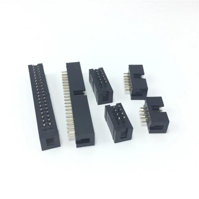 10PCS 2.54mm DC3 6P 8P 10P 14P 16P 20P 26P 30P 34P 40P 50P Socket Header Connector ISP Male Double-spaced Straight IDC JTAG on Productcaster.