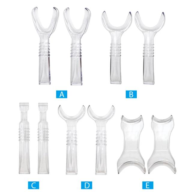 1pair Autoclavable Dental Transparent Orthodontic Lip Cheek Retractor Mouth Opener 5 Types for selection on Productcaster.