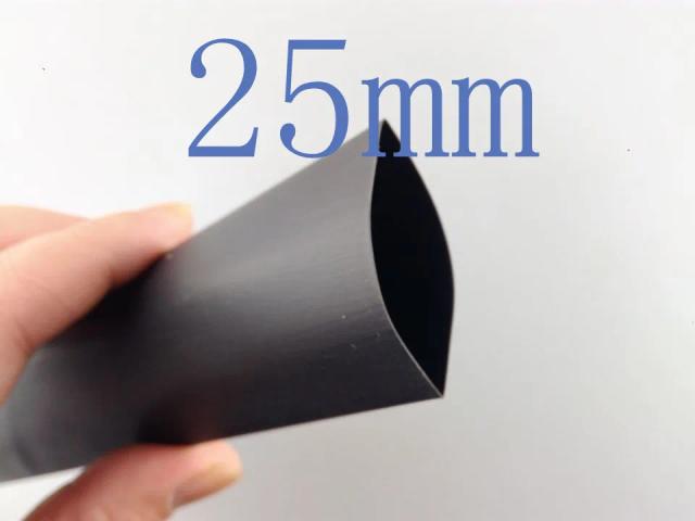 1 Meter/lot 2:1 Black 25mm Diameter Heat Shrink on Productcaster.