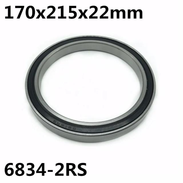 1pcs 6834-2RS 170x215x22 mm The high quality of ultra-thin deep groove ball bearings 6834RS 6834 on Productcaster.