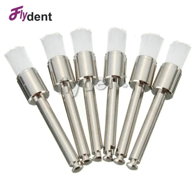 100Pcs Dental Material Brush Dental Prophy Brush New Nylon Polishing Brush Dental Use on Productcaster.