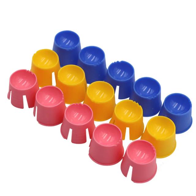 100pcs Dental Disposable Mixing Cup Bowl Plastic Bowl Cosmetic Tatoo Dappen Dish Multi-purpose Holder Tool on Productcaster.