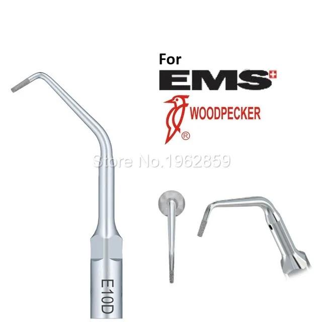 2pcs E10D Dental Ultrasonic Scaler Scaling Tips fit EMS Woodpecker UDS Handpiece Tip Tools on Productcaster.