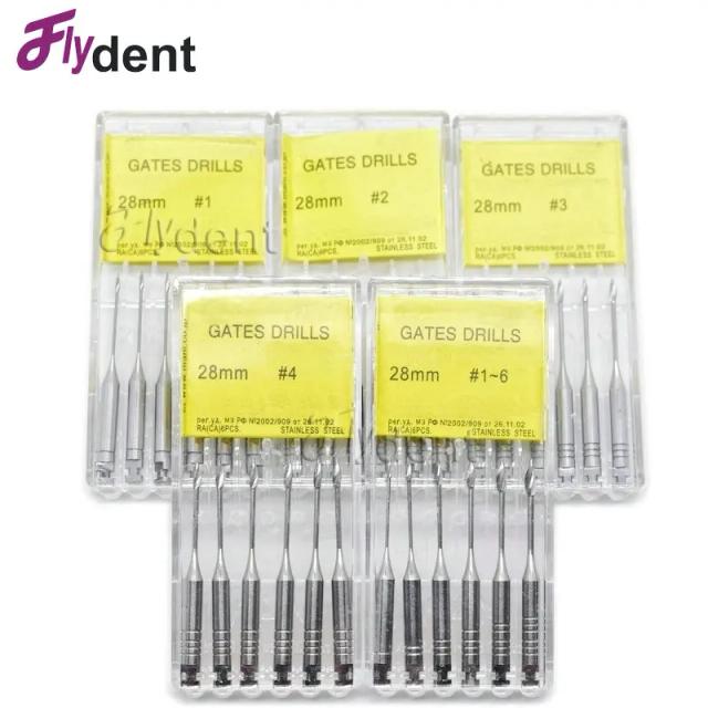 Dental 28mm Gates Glidden Endodontic Files Reamers Drill Burs Endo Gate Drills Dentist Materials on Productcaster.