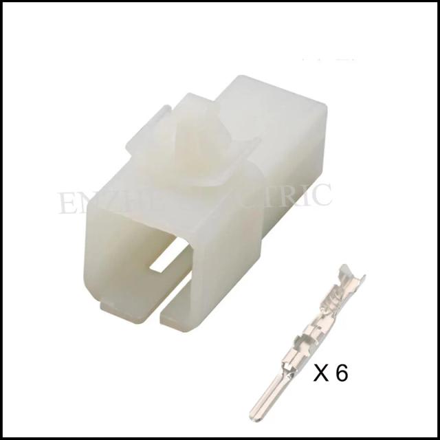 100set DJ7062A-2-11 car female cable connector jacket auto socket 6 pin Connector automotive plug include terminal 6242-5061 on Productcaster.