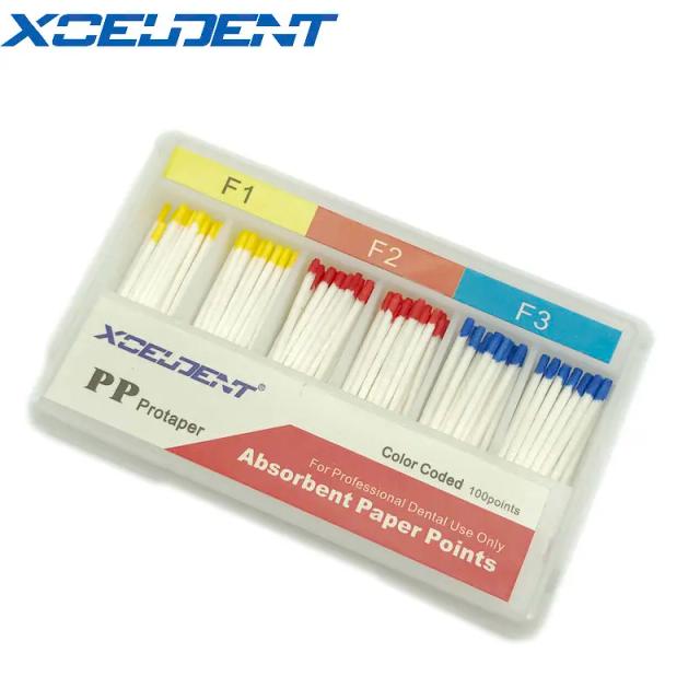 1 Box Dental Absorbent Paper Points for Files Dental Materials Root Canal Endodontics Absorption Dentistry Instrument on Productcaster.