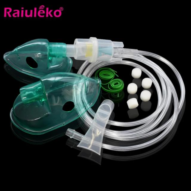 Inhaler Set Soft Tube Inhaler Catheter Nebulizer Cup Adult Kid Mask Filters Family Medical Air Compressor Nebulizer Accessories on Productcaster.