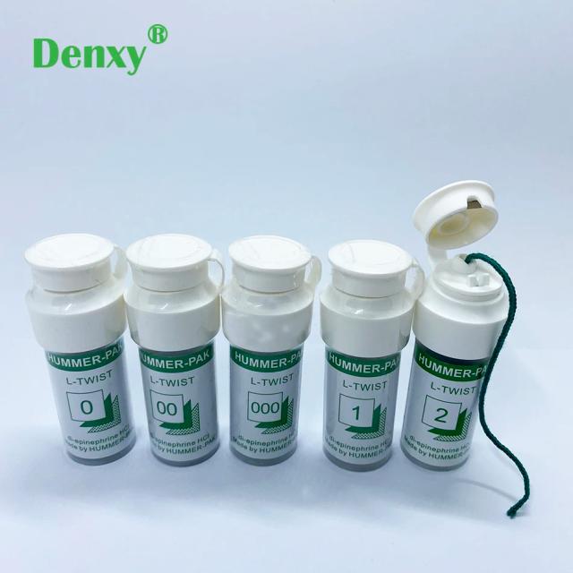 Denxy 5bottle High quality Dental retraction cord Dental Thread Disposable Gingival Retraction Knitted Cotton Cord Oral care on Productcaster.