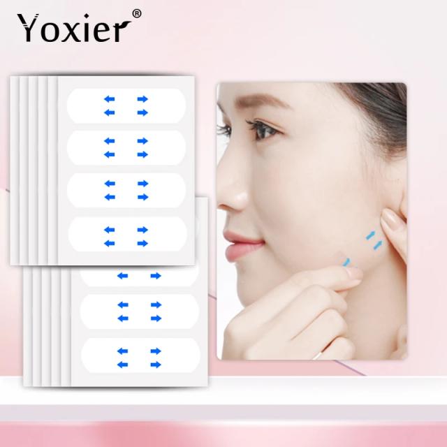 40/80 Pcs Invisible Thin Face Stickers Fast Face Lift Up Facial Line Wrinkle Sagging Skin V-Shape Chin Adhesive Tape Dropship on Productcaster.