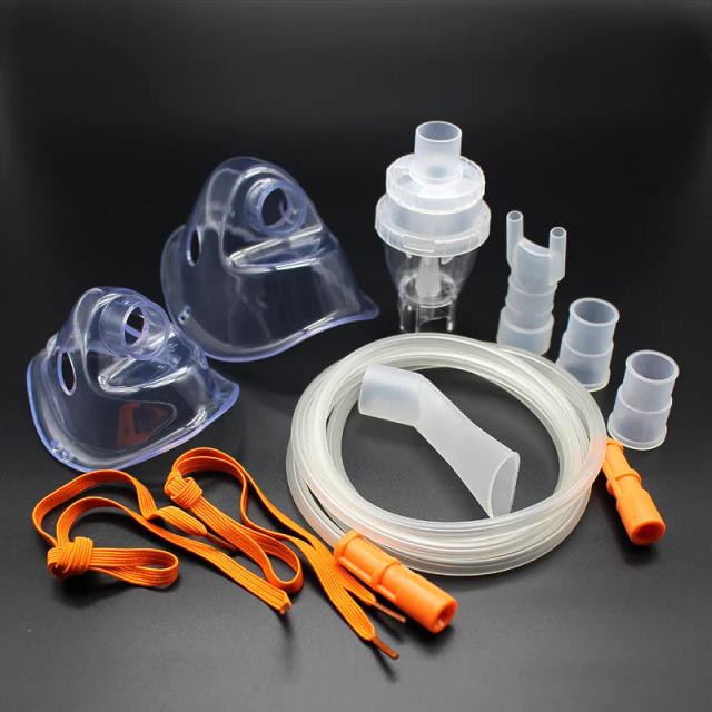 Household Adult Child Aerosol Masks Nebulizer Compressor Sprayer Cup Mouthpieces Nosepieces Catheter Inhaler Set Healthy on Productcaster.