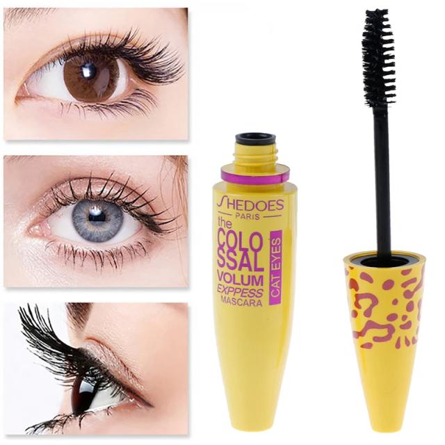 Makeup Cosmetic Length Extension Long Curling Eyelash Black Mascara Eyelash Lengthener Makeup Maquiagem Rimel Mascara on Productcaster.