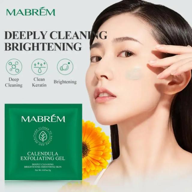 Facial Repair Exfoliating Gel Calendula Exfoliating Gel Cream Clean Up Cream Moisturizing Nourishing Anti Aging Face Skin Care on Productcaster.