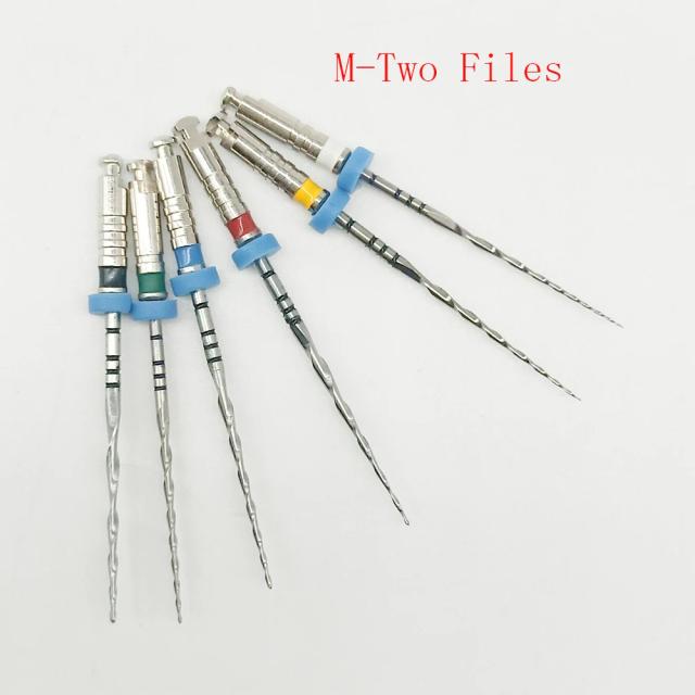 6pics Dental Instrument M files Endo Rotary Endodontic Files 25mm Dental Endo Motor Files Instrument M-two Dentistry on Productcaster.