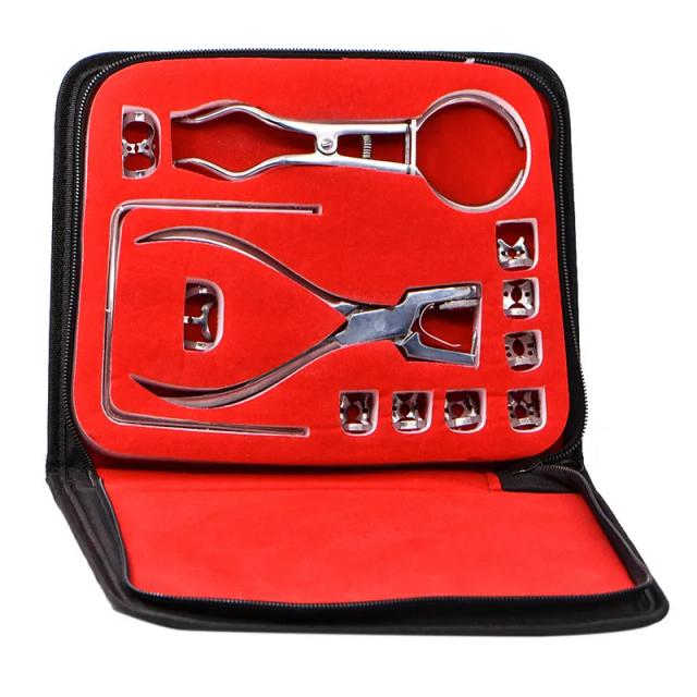 Dental Dam Perforator Hole Puncher Set Dental Rubber Dam Teeth Care Pliers Orthodontic Tools Dam Clip Dentist Lab Equipment on Productcaster.